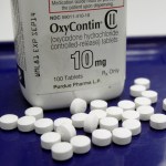 FILE - This Feb. 19, 2013, file photo, shows OxyContin pills arranged for a photo at a pharmacy in Montpelier, Vt. Prescription painkillers should not be a first-choice for treating common ailments like back pain and arthritis, according to new federal guidelines designed to reshape how doctors prescribe drugs like OxyContin and Vicodin. Amid an epidemic of addiction and abuse tied to these powerful opioids drugs, the CDC is urging general doctors to try physical therapy, exercise and over-the-counter pain medications before turning to painkillers for chronic pain. (AP Photo/Toby Talbot, File)