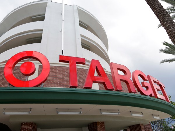FILE - This Monday, Aug. 11, 2015, file photo, shows a Target store in Miami. Target is making a stand on the debate around what type of bathrooms transgender people can use. In a statement posted on its company website Tuesday, April 19, 2016, the discounter, based in Minneapolis, said transgender employees and customers can use the restroom or fitting room facility that "corresponds with their gender identity." (AP Photo/Lynne Sladky, File)