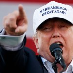 Republican presidential candidate Donald Trump speaks during a campaign rally, Wednesday, Nov. 2, 2016, in Miami. (AP Photo/ Evan Vucci)
