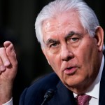 UNITED STATES - JANUARY 11: Secretary of State nominee Rex Wayne Tillerson testifies during his Senate Foreign Relations Committee confirmation hearing on Wednesday, Jan. 11, 2017. (Photo By Bill Clark/CQ Roll Call) (CQ Roll Call via AP Images)