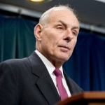 Homeland Security Secretary John Kelly speaks at a news conference at the U.S. Customs and Border Protection headquarters  in Washington, Tuesday, Jan. 31, 2017, to discuss the operational implementation of the president’s executive orders. (AP Photo/Andrew Harnik)