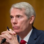 Chairman Rob Portman of Ohio, listens during a hearing of the Senate Permanent Subcommittee on Investigations to review billing and customer service practices in the cable and satellite television industry, on Capitol Hill, Thursday, June 23, 2016 in Washington. (AP Photo/Alex Brandon)
