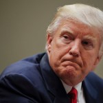 President Donald Trump during a meeting with health insurance company CEOs in the Roosevelt Room of the White House in Washington, Monday, Feb. 27, 2017. (AP Photo/Pablo Martinez Monsivais)