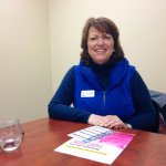 In this March 30, 2017 photo, Jackie Traynere, Democratic candidate for Bolingbrook mayor posses in her office in Bolingbrook, Ill. The current mayor Republican Roger Claar is facing the fight of his career after he angered some residents by hosting a September fundraiser for Donald Trump. Claar has been mayor of Bolingbrook for 31 years. His rival, Democrat Jackie Traynere, is getting support from Democratic Sen. Dick Durbin and Our Revolution, an offshoot of Bernie Sanders’ campaign. (AP Photo by Sara Burnett)