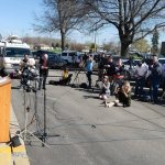 Maj. William Teper Jr., of the Pennsylvania State Police speaks during a news conference April 18 at Troop E headquarters in Lawrence Park Township concerning the conclusion of the manhunt for Cleveland Facebook killer Steve Stephens. Stephens committed suicide after troopers stopped his car in the city of Erie, Pennsylvania. (AP Photo/Erie Times-News, Jack Hanrahan)