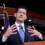 Amid struggles within his own party, Speaker of the House Paul Ryan, R-Wis., discusses the Republican agenda as he faces reporters on Capitol Hill in Washington, Thursday, March 30, 2017.   (AP Photo/J. Scott Applewhite)