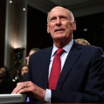 Director of National Intelligence Dan Coats arrives to testify at a Senate Armed Services Committee hearing on 'Worldwide Threats', Tuesday, May 23, 2017, on Capitol Hill in Washington. (AP Photo/Jacquelyn Martin)