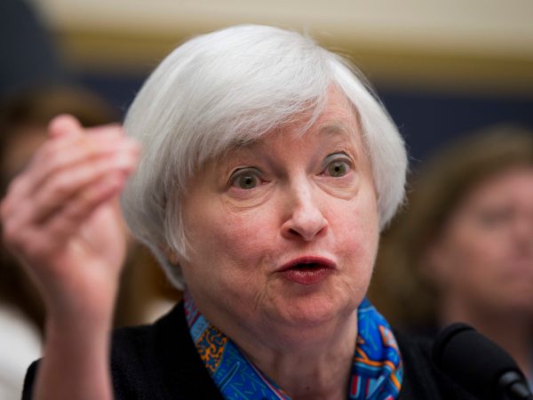 Federal Reserve Chair Janet Yellin testifies on U.S. monetary policy before the House Financial Services Committee on Capitol Hill in Washington, Wednesday, June 22, 2016. (AP Photo/Manuel Balce Ceneta)