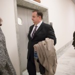 Walter M. Shaub Jr., director of the U.S. Office of Government Ethics, arrives for a scheduled meeting with the leaders of the House Oversight and Government Reform Committee, on Capitol Hill in Washington, Monday, Jan. 23, 2017.   (AP Photo/J. Scott Applewhite)