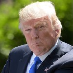 President Donald Trump listens during a news conference with Romania's President Klaus Werner Iohannis in the Rose Garden of the White House in Washington, Friday, June 9, 2017. (AP Photo/Susan Walsh)