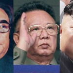 In this combination of file photos, North Korean leaders from past to present, from left to right: Kim Il Sung in 1980; Kim Jong Il in 2010; and Kim Jong Un in 2017; in Pyongyang, North Korea. For nearly 70 years, the three generations of the Kim family have run North Korea with an absolute rule that tolerates no dissent. The ruling family has devoted much of the country’s scarce resources to its military but has constantly feared Washington is intent on destroying the authoritarian government. (Korean Central News Agency/Korea News Service via AP, AP Photo/Vincent Yu, Wong Maye-E, Files)