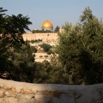 The Dome of the Rock Mosque in the Al Aqsa Mosque compound is seen in Jerusalem's Old City, Sunday, July 23, 2017. Israel installed new security cameras Sunday at the entrance to a sensitive Jerusalem holy site, as officials began indicating it was considering "alternatives" to the metal detectors at the contested shrine that set off a weekend of violence and raised tensions in the region. (AP Photo/Ariel Schalit)