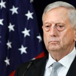 Defense Secretary James Mattis attends a news conference, Thursday, Aug. 17, 2017, at the State Department in Washington. (AP Photo/Jacquelyn Martin)