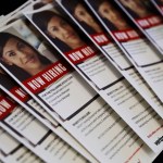 ***ATTN Swayne Hall *** A flyer advertises jobs for Verizon wireless during a job fair Thursday, Aug. 24, 2017, in San Jose, Calif. (AP Photo/Marcio Jose Sanchez)