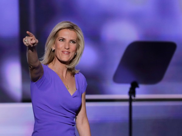 Conservative political commentator Laura Ingraham walks on stage during the third day of the Republican National Convention in Cleveland, Wednesday, July 20, 2016. (AP Photo/J. Scott Applewhite)