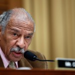 Rep. John Conyers, D-Mich., speaks during a hearing of the House Judiciary Subcommittee on Crime, Terrorism, Homeland Security, and Investigations, on Capitol Hill, Tuesday, April 4, 2017 in Washington. (AP Photo/Alex Brandon)