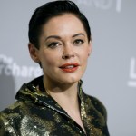 Rose McGowan arrives at the LA Premiere Of "DIOR & I" held at the Leo S. Bing Theatre on Wednesday, April 15, 2015, in Los Angeles. (Photo by Richard Shotwell/Invision/AP)