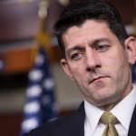 Speaker of the House Paul Ryan, R-Wis., takes questions from reporters on Capitol Hill in Washington, Thursday, Oct. 12, 2017, a day before visiting hurricane-ravaged Puerto Rico with a bipartisan delegation to assess the destruction. The House is on track to deliver disaster aid, $16 billion to pay flood insurance claims, and emergency funding to help the cash-strapped government of Puerto Rico stay afloat. (AP Photo/J. Scott Applewhite)