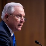UNITED STATES - OCTOBER 18: Attorney General Jeff Sessions testifies during the Senate Judiciary Committee hearing on Full committee hearing on "Oversight of the U.S. Department of Justice" on Wednesday, Oct. 18, 2017. (Photo By Bill Clark/CQ Roll Call) (CQ Roll Call via AP Images)