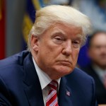 President Donald Trump listens during a meeting on tax policy with business leaders in the Roosevelt Room of the White House, Tuesday, Oct. 31, 2017, in Washington. (AP Photo/Evan Vucci)