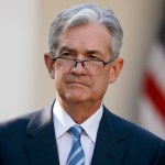 Federal Reserve board member Jerome Powell stands as President Donald Trump announces him as his nominee for the next chair of the Federal Reserve in the Rose Garden of the White House in Washington, Thursday, Nov. 2, 2017. (AP Photo/Alex Brandon)