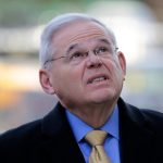 New Jersey Senator Bob Menendez arrives to the federal courthouse in Newark, N.J., Tuesday, Nov. 14, 2017. Jurors in Menendez's bribery trial remained deadlocked Tuesday after a judge told them to "take as much time as you need" to reach a verdict on 18 counts against the New Jersey Democrat and his wealthy friend. (AP Photo/Seth Wenig)