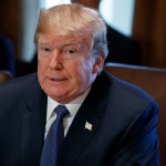 President Donald Trump speaks during a cabinet meeting at the White House, Wednesday, Nov. 1, 2017, in Washington. (AP Photo/Evan Vucci)