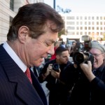 Paul Manafort, President Donald Trump's former campaign chairman, departs Federal District Court, Thursday, Nov. 2, 2017, in Washington. (AP Photo/Andrew Harnik)