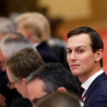 White House Senior adviser Jared Kushner attends bilateral meetings held by U.S. President Donald Trump and China's President Xi Jinping at the Great Hall of the People in Beijing, China, November 9, 2017. REUTERS/Thomas Peter