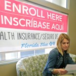 Catherine Reviati reviews the different Affordable Care Act enrollment options, Thursday, Nov.2, 2017, in Hialeah, Fl. Health care advocacy groups are making an against-all-odds effort to sign people up despite confusion and hostility fostered by Republicans opposed to former President Barack Obama’s signature domestic policy achievement. (AP Photo/Alan Diaz)