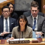 American Ambassador to the United Nations Nikki Haley speaks during a Security Council meeting on the situation in North Korea, Wednesday, Nov. 29, 2017 at United Nations headquarters.  (AP Photo/Mary Altaffer)