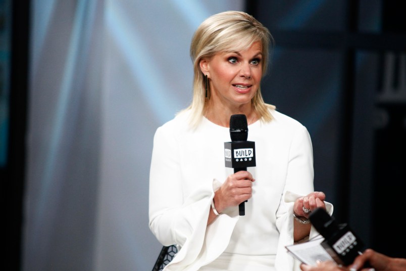 Gretchen Carlson participates in the BUILD Speaker Series to discuss her book "Be Fierce: Stop Harassment and Take Back Your Power" at AOL Studios on Tuesday, Oct. 17, 2017, in New York. (Photo by Andy Kropa/Invision/AP)