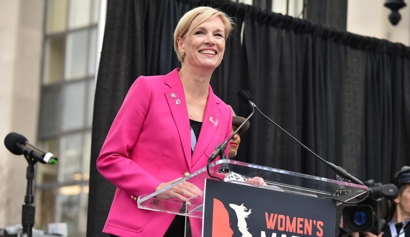 attends the Women's March on Washington on January 21, 2017 in Washington, DC.