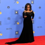 poses in the press room during The 75th Annual Golden Globe Awards at The Beverly Hilton Hotel on January 7, 2018 in Beverly Hills, California.