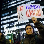 NEW YORK, NY - JANUARY 10: Activists rally for the passage of a 'clean' Dream Act, one without additional security or enforcement measures, outside the New York office of Sen. Chuck Schumer (D-NY), January 10, 2018 in New York City. The Dream Act, first introduced in 2001, is a proposed bill that would allow undocumented immigrants who came to the country as children to stay in the country legally. (Photo by Drew Angerer/Getty Images)