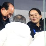 during the Opening Ceremony of the PyeongChang 2018 Winter Olympic Games at PyeongChang Olympic Stadium on February 9, 2018 in Pyeongchang-gun, South Korea.