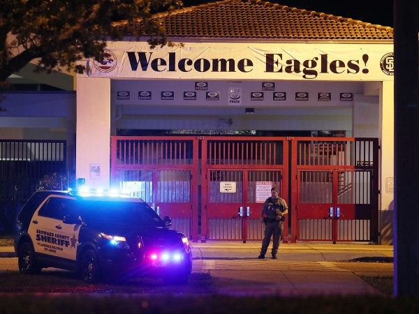 on February 28, 2018 in Parkland, Florida.