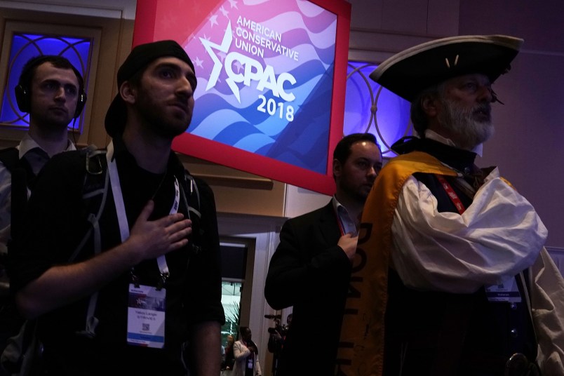 on February 22, 2018 in National Harbor, Maryland.