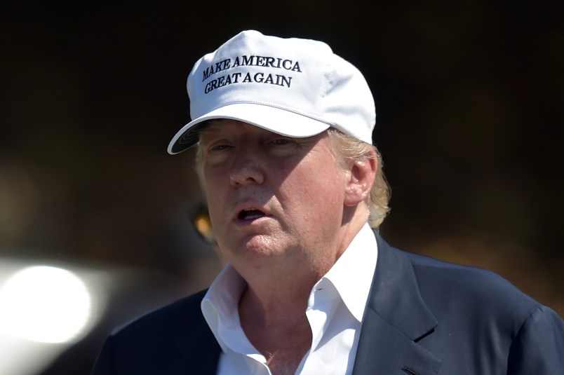 during the final round of the World Golf Championships-Cadillac Championship at Trump National Doral Blue Monster Course  on March 6, 2016 in Doral, Florida.
