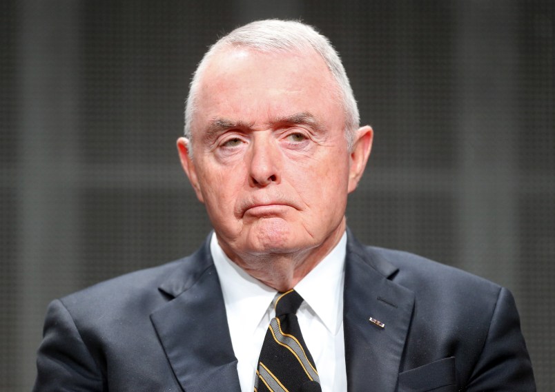 speaks onstage at the "American War Generals" panel during the National Geographic Channels portion of the 2014 Summer Television Critics Association at The Beverly Hilton Hotel on July 8, 2014 in Beverly Hills, California.