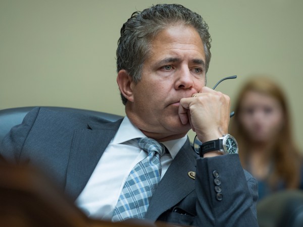 UNITED STATES - SEPTEMBER 28: Rep. Mike Bishop, R-Mich., attends a House Judiciary Committee hearing in Rayburn Building on oversight of the FBI featuring testimony by Director James Comey, September 28, 2016. (Photo By Tom Williams/CQ Roll Call)