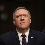 U.S. President-elect Donald Trump's nominee for the director of the CIA, Rep.ÊMike Pompeo(R-KS) testifies during his confirmation hearing before the Senate (Select) Intelligence Committee in the Hart Senate Office Building on January 12, 2017 in Washington, DC. Mr. Pompeo is a former Army officer who graduated first in his class from West Point.