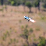 TOWNSVILLE, AUSTRALIA - SEPTEMBER 04:  A rocket from a shoulder fired Javelin portable anti-tank weapon is launched during an Army fire power demonstration at Range Control, High Range on September 4, 2009 in Townsville, Australia. The demonstration, especially of the high range weapons, is intended to demonstrate the level and effect of firepower available to the soldiers of 3rd Brigade should they be deployed on operations requiring such.  (Photo by Ian Hitchcock/Getty Images)