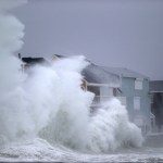 03/02/2018  Scituate  Ma-.  Wind and High Waves hitting Scituate's sea wall. Scituate storm coverage. Jonathan Wiggs /Globe Staff Reporter:Topic.