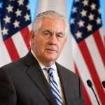 United States Secretary of State Rex Tillerson during the press conference with polish Minister of Foreign Affairs Jacek Czaputowicz at Chancellery of the Prime Minister  in Warsaw, Poland on 27 January 2018. (Photo by Mateusz Wlodarczyk/NurPhoto)
