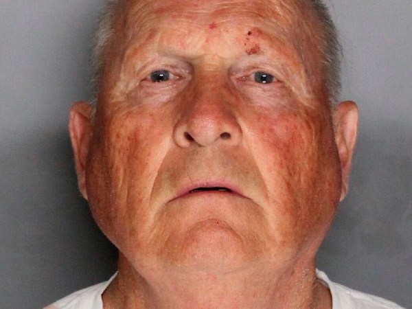 This undated law enforcement booking photo provided by the Sacramento County, Calif., Sheriff's Office shows Joseph James DeAngelo. California authorities said Wednesday, April 25, 2018 that DeAngelo is the man they suspect of being a serial killer tied to dozens of slayings and sexual assaults in the 1970s and '80s, and has been charged with murder. (Sacramento County Sheriff's Office via AP)