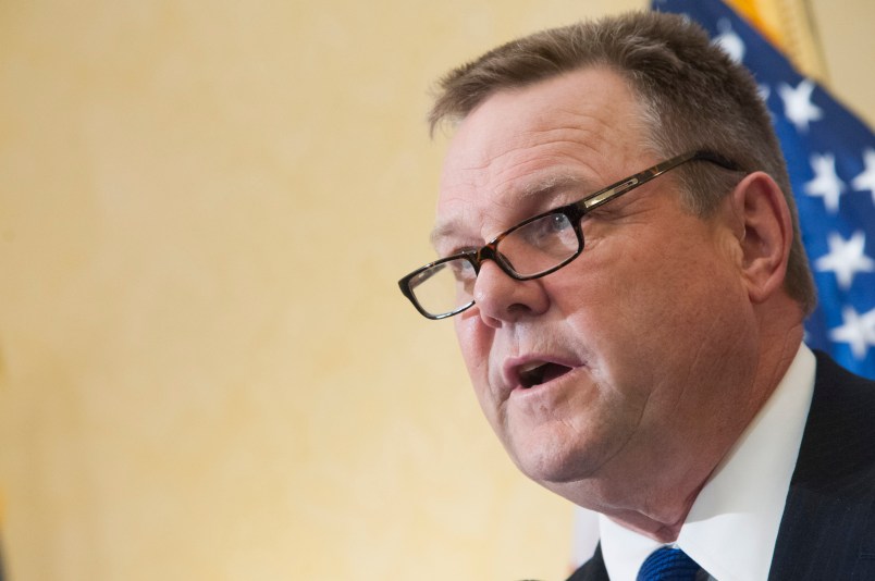 WASHINGTON, DC - AUGUST 05: speaks during a news conference to discuss opposition to H.R. 1599 on August 5, 2015 in Washington, DC.  H.R.1599, known as the "Deny Americans the Right to Know (DARK)," which would "take away the right of states to label Genetically Modified Organisms, stop the Food and Drug Administration from ever using its authority to craft a national GMO labeling standard, and add to consumer confusion by allowing 'natural' claims on GMO foods." (Photo by Kris Connor/Getty Images) *** Local Caption ***