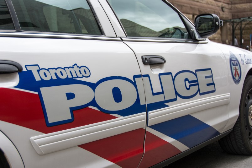 TORONTO, ONTARIO, CANADA - 2015/05/13: Toronto Police Car: Toronto Police Service is the largest municipal police service in Canada and third largest police force in Canada. (Photo by Roberto Machado Noa/LightRocket via Getty Images)