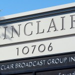 HUNT VALLEY, MD - OCTOBER 12: The Sinclair Broadcast building sits in a buisness district in Hunt Valley, Maryland October 12, 2004. Sinclair Broadcast Group, the owner of the largest chain of television stations in the nation, plans to preempt regular programming two weeks before the Nov. 2 election to air a documentary that accuses John Kerry of betraying American prisoners during the Vietnam War.  (Photo by William Thomas Cain/Getty Images)