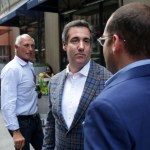 NEW YORK, NY - APRIL 13: Michael Cohen, President Donald Trump's attorney, walks to the Loews Regency hotel on Park Ave on April 13, 2018 in New York City. Following FBI raids on his home, office and hotel room, the Department of Justice announced that they are placing him under criminal investigation. (Photo by Yana Paskova/Getty Images)